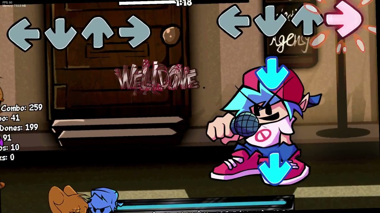 Friday Night Funkin'  Basement Show-  Mucho Mouse (Clear) (Mucho Mouse Vs Bf)