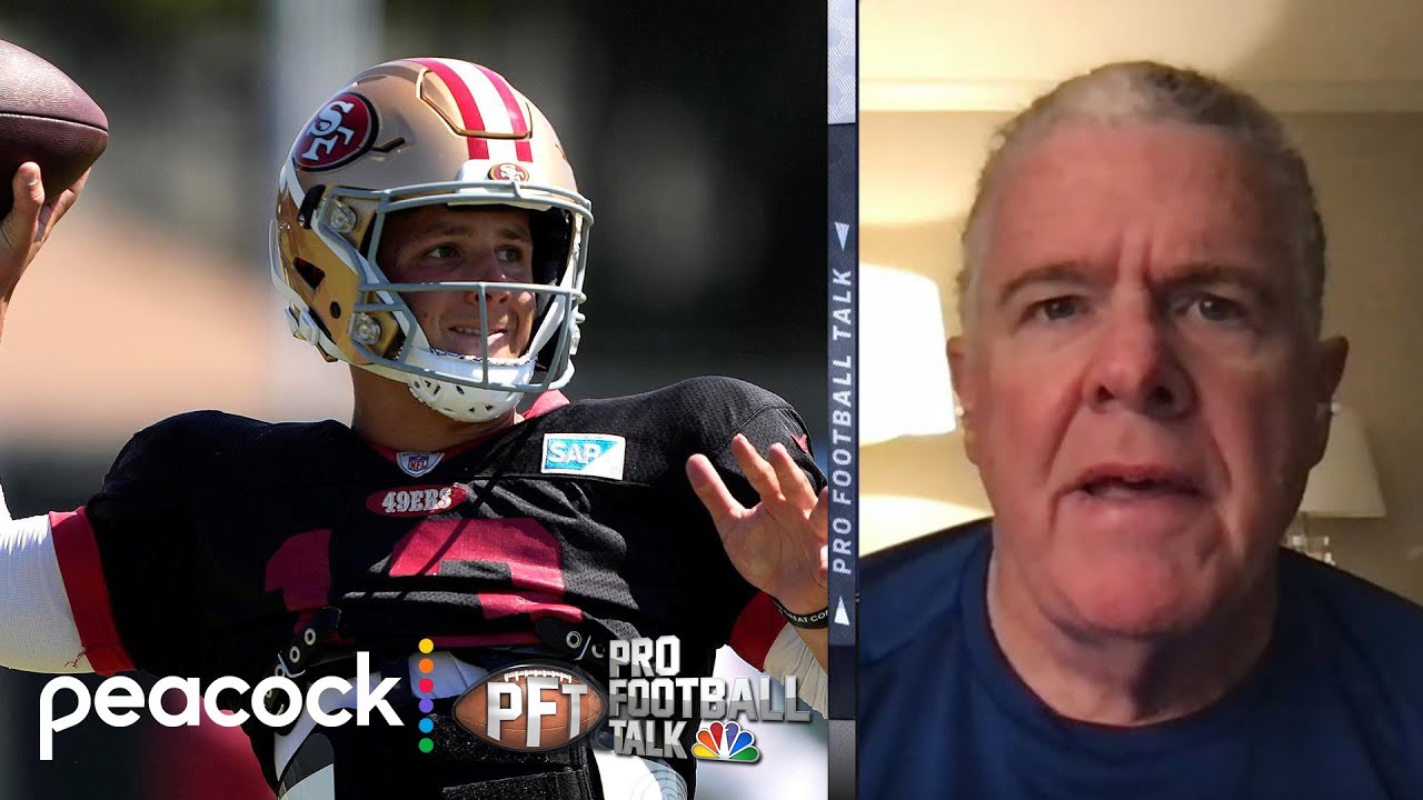 49ers training camp updates: Brock Purdy, Sam Darnold, Trey Lance | Pro Football Talk | NFL on NBC