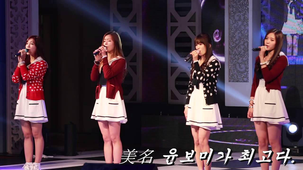 131101 에이핑크 대구과학대 4월19일 윤보미