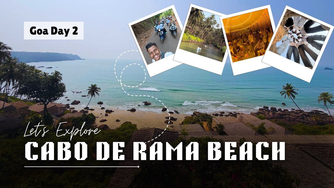 ||Day 2|| CABO DE RAMA BEACH❤️#friends #viral #yarri #vlogger #vlog #goawalebeach 