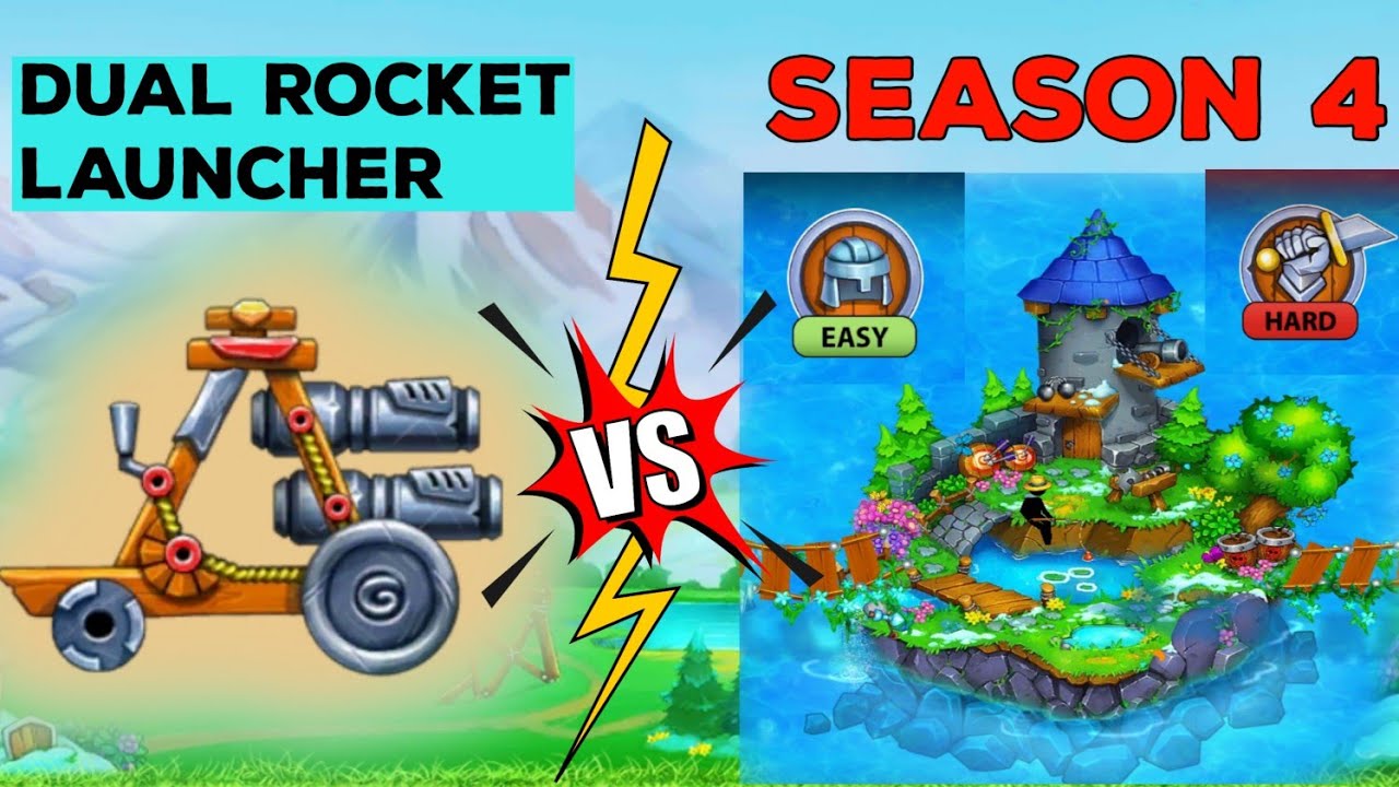 The Catapult 2 | S-4 All Boss Rush | With Dual Rocket Launcher | Easy&Hard Mode