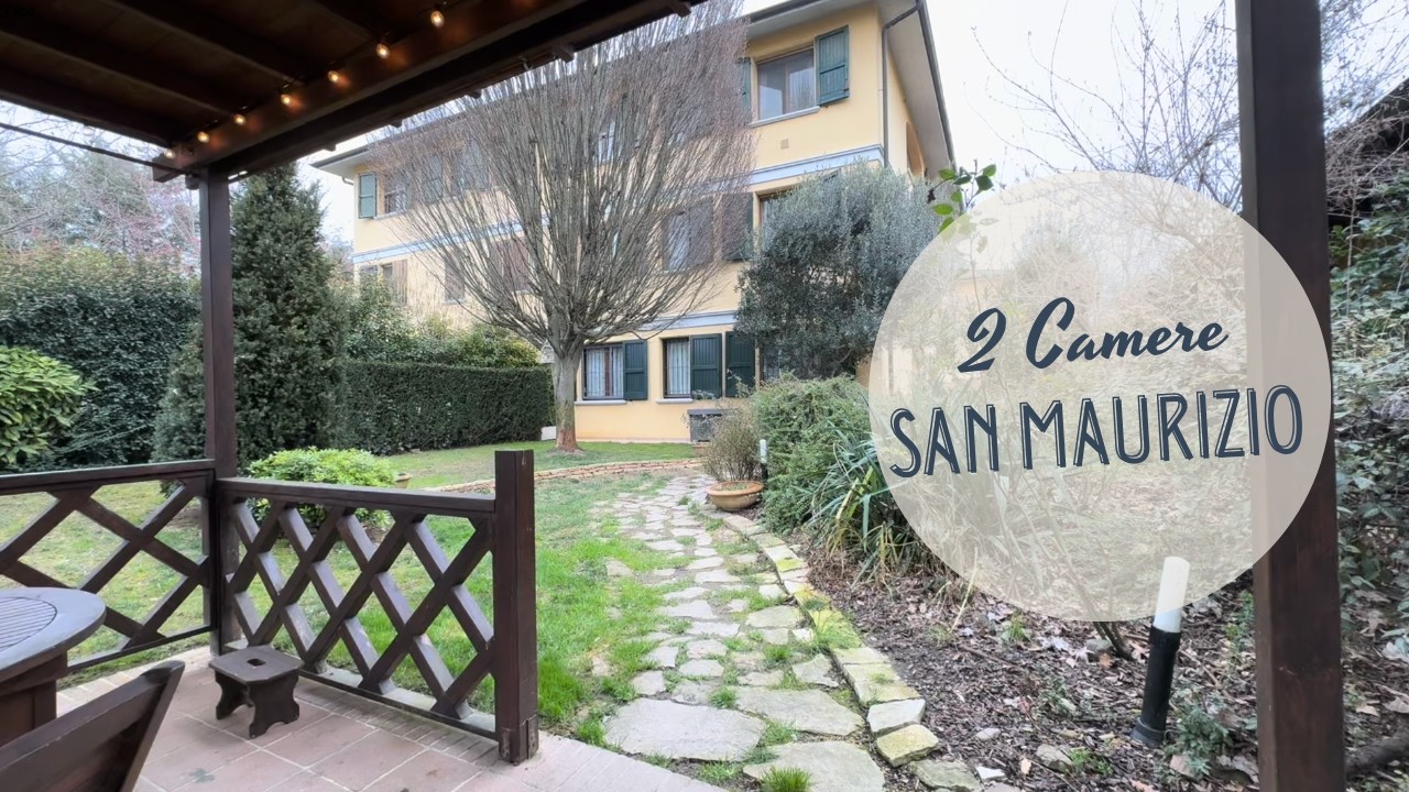 APPARTAMENTO CON DUE CAMERE E GIARDINO PRIVATO - SAN MAURIZIO
