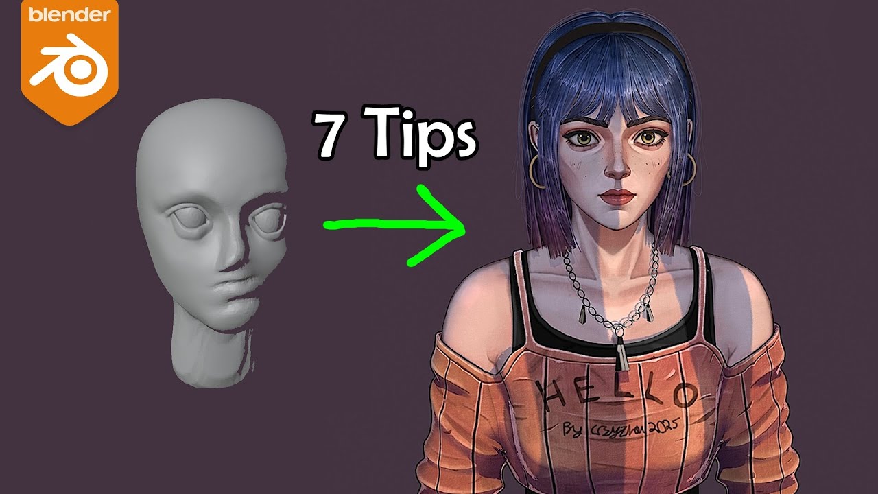 Мои самые важные советы по созданию ЛУЧШИХ персонажей в Blender