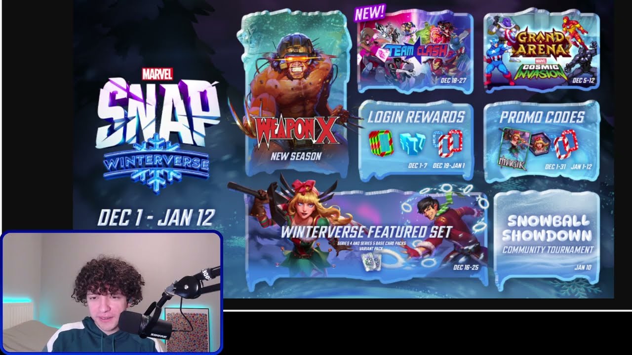 Pleins De News ! Le Winterverse Sur Marvel Snap !