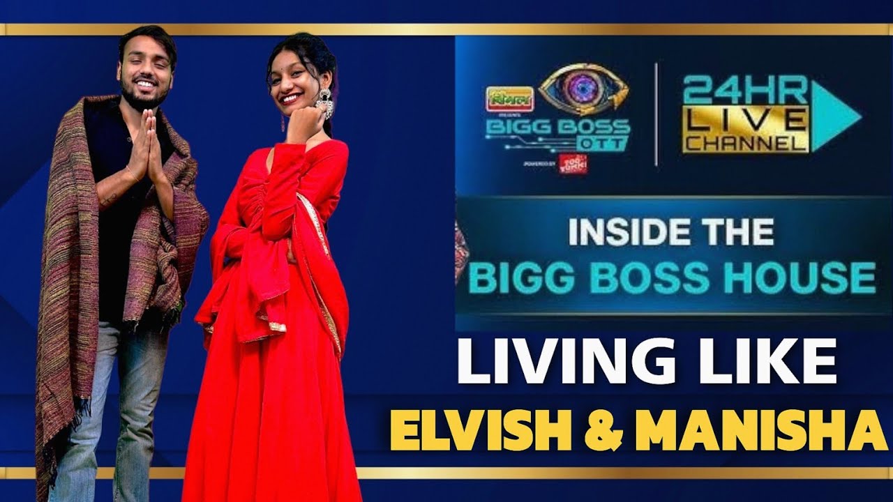 Living Like Elvish Yadav & Manisha Rani  For 24 Hours 😍 Challenge