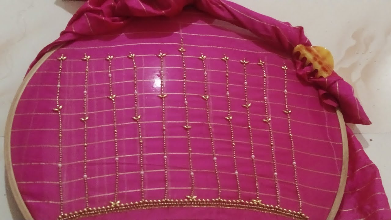 Sileev design ari work blouse #saree #blouse #fashion 
