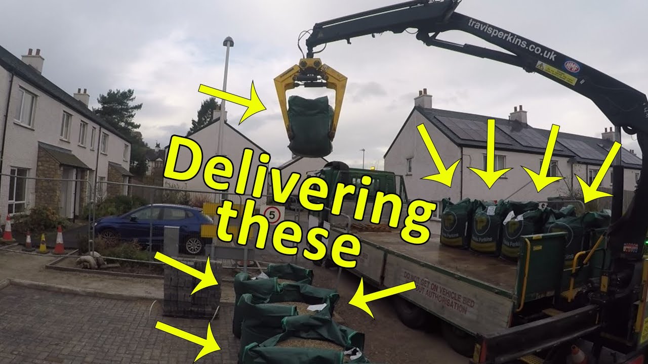 Delivering bulk bags to a site  - Except for Access