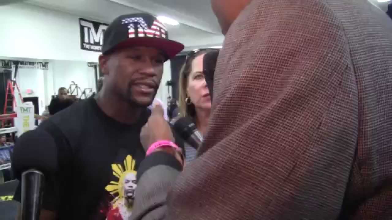 FLOYD MAYWEATHER: Freddie Roach Is A Great Trainer! manny pacquiao vs floyd mayweather