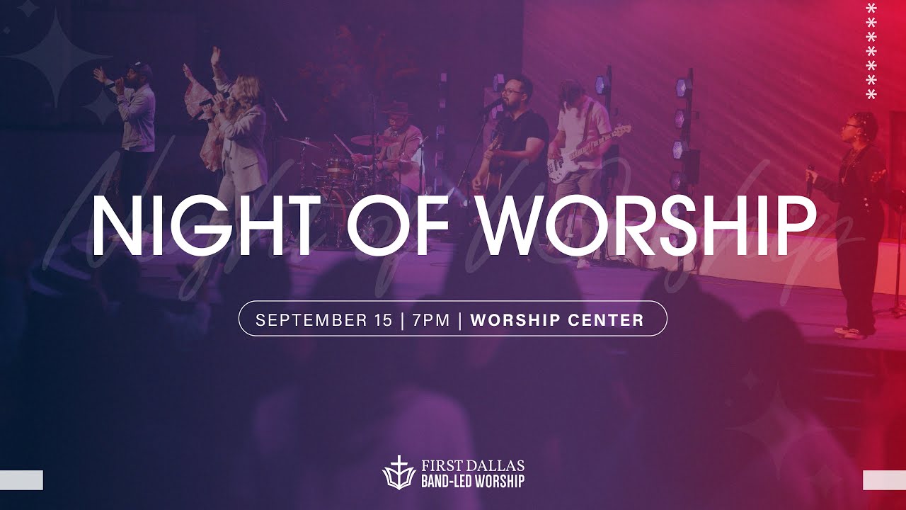 LIVE: "Band-Led: Night Of Worship" | September 15, 2024 | 7pm CT