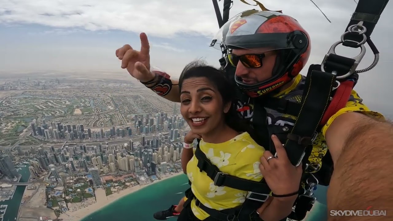 SKY DIVE DUBAI ✈️ Bucket list done ✅