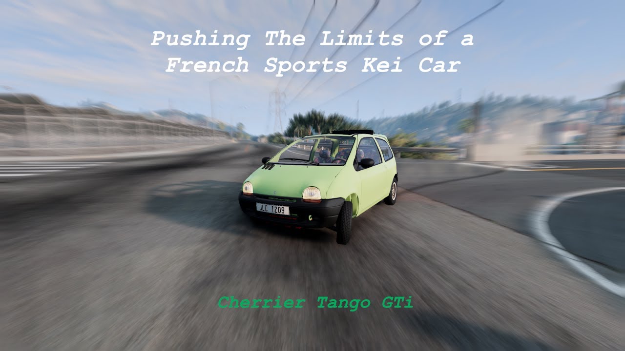 Pushing the Limits of a 90s French Sports Kei Car - Cherrier Tango GTi POV Drive (BeamNG VR)