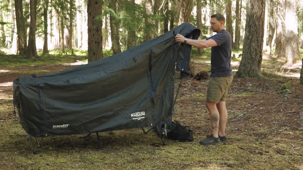 How to Setup & Take Down Your Kakadu BlockOut Cot Tent 1P | Step-by-Step Guide