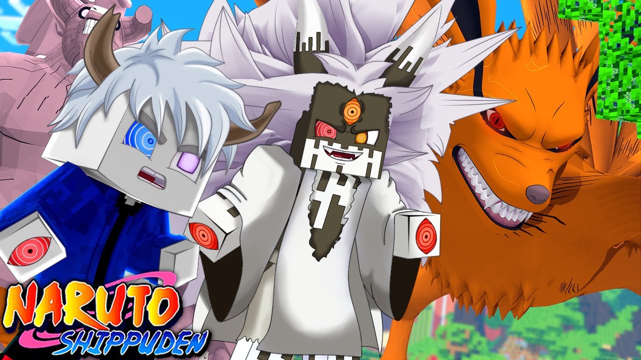 Minecraft : NARUTO SuN & MooN 🌕 - O OTSUTSUKI QUE CONTROLA BIJU ! KURAMA E GYUKI FORAM ... ! EP 12