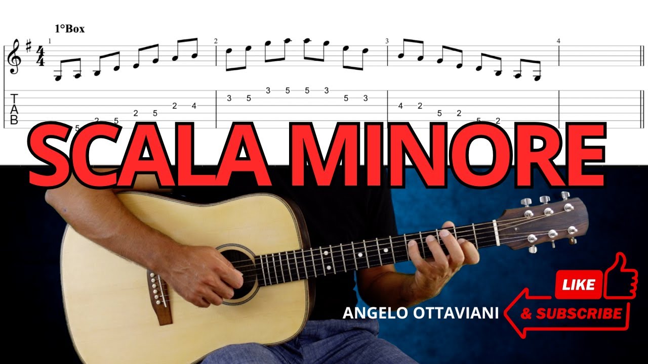 La Scala Minore Naturale, Armonica, Melodica e Pentatonica (Lezione del GLT)