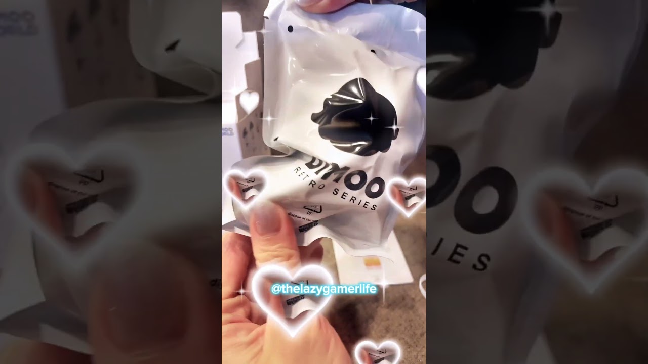 Pop Mart Dimoo Retro series - Unboxing Angel Dimoo ! #unboxing #popmartunboxing #dimoo #popmart