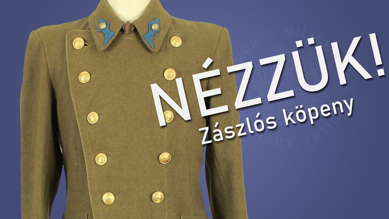 Horthy - Gyorsfegyvernemi zászlós köpenye