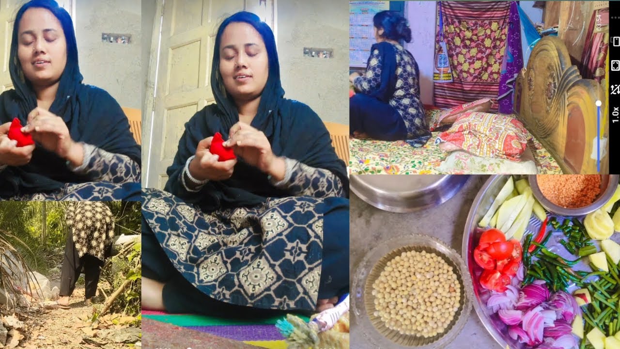 অভাবের সংসারে পরিশ্রম করে আর বুদ্ধি করে সংসার চালাতে হয়