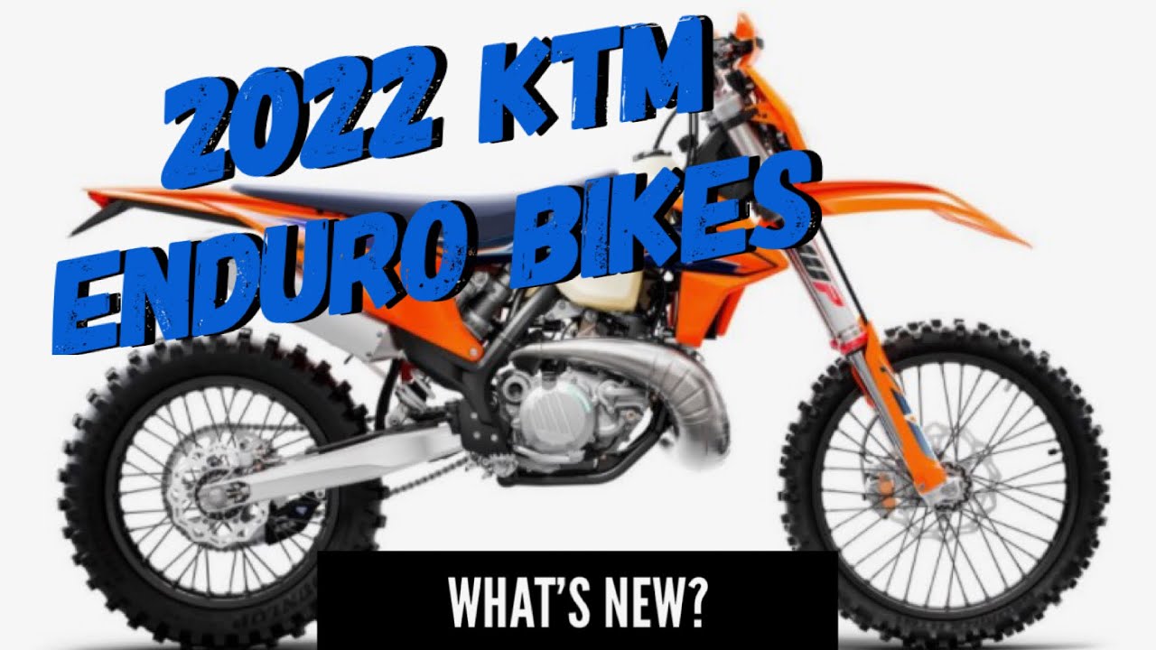 ALL NEW KTM 2022 Enduro Line Up! (More than just colors!)