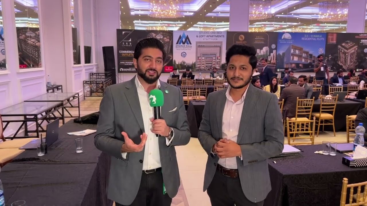 Zameen Property Sales Event Lahore - Akmal Mansha (Manager project sales)