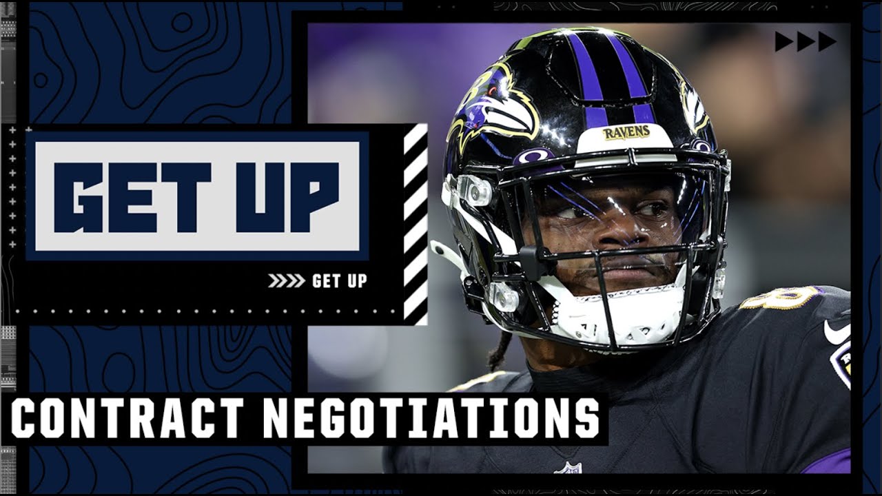 Lamar Jackson is betting on himself! - Kimberley Martin on his contract talks | Get Up