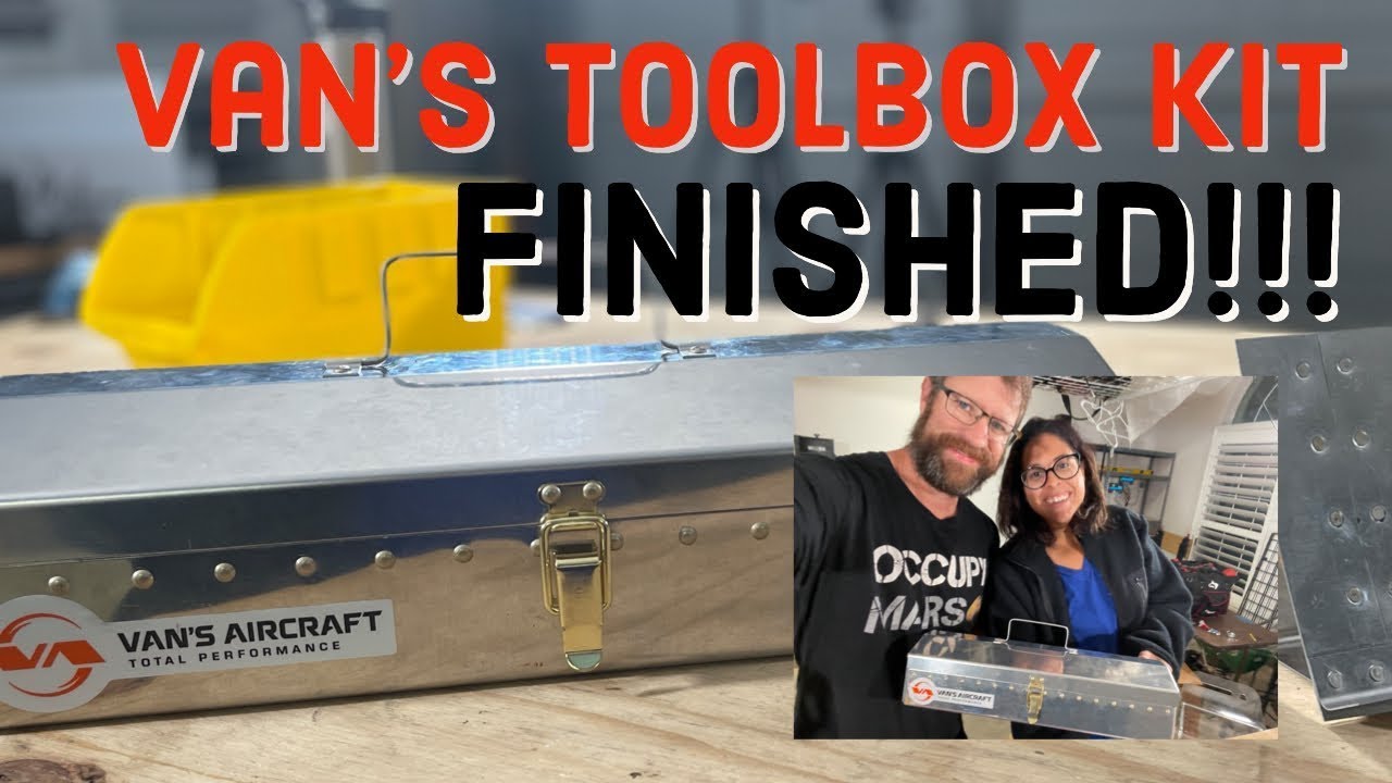 Completing the Vans Aircraft Toolbox Kit - Live!