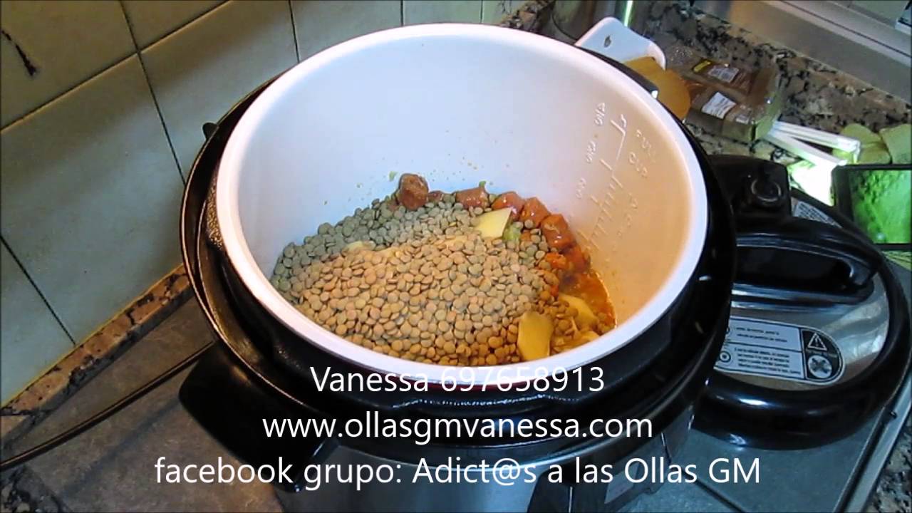 LENTEJAS en Ollas GM