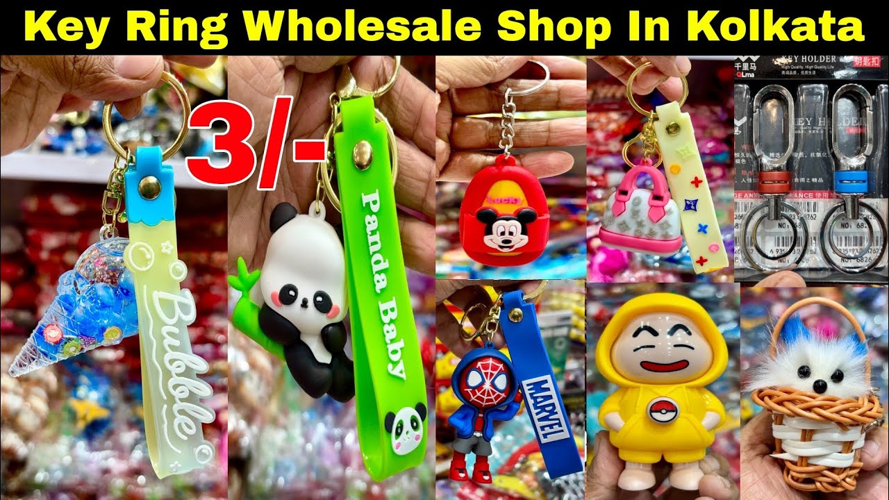 Key Ring Wholesale Market in Kolkata Barabazar | Key Chain Wholesale Market Kolkata | Nail Cutter