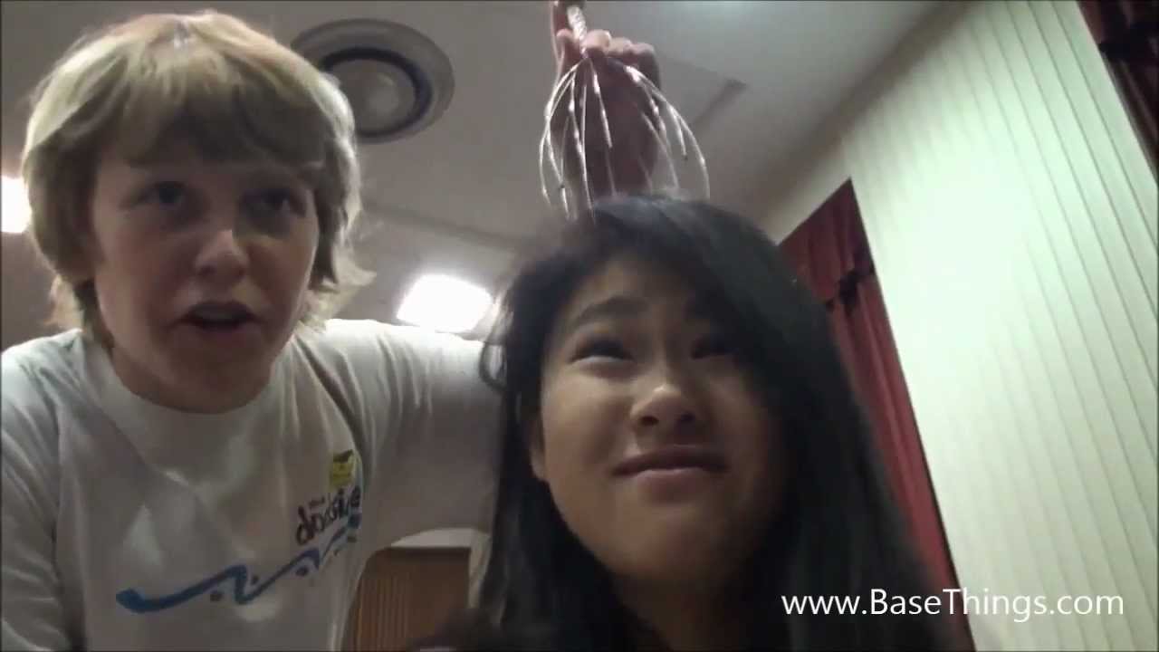 Funny Reactions to Head Massager