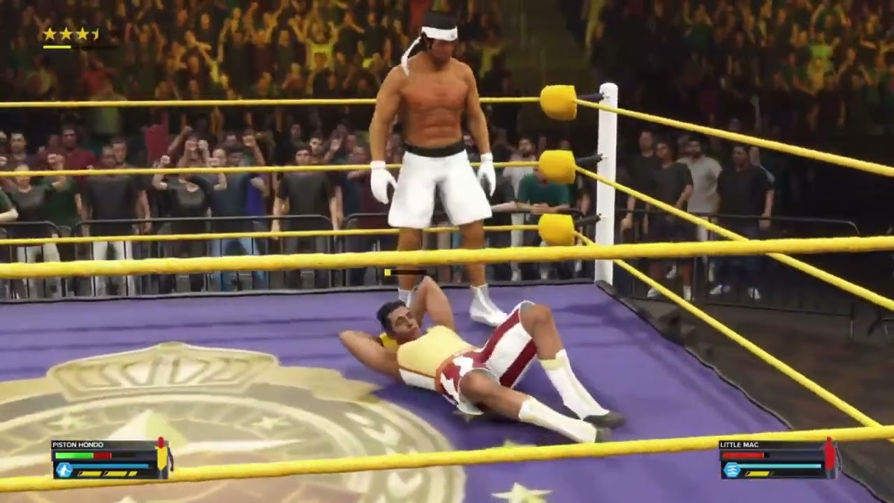Punch-Out!! WWE Five Star Matches: Piston Hondo vs Little Mac No DQ Title Bout (Episode 12)