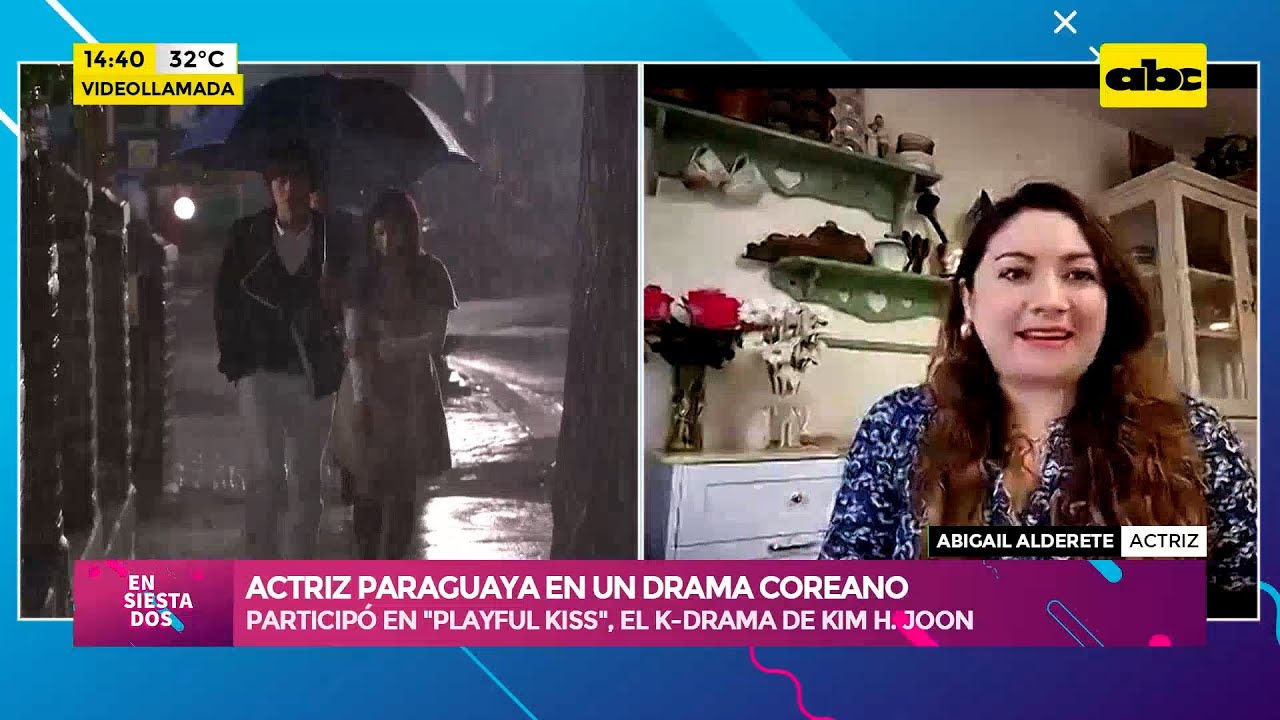 Actriz paraguaya en un drama coreano: participó en ‘‘Playful Kiss’', el K-drama de Kim Hyun Joong