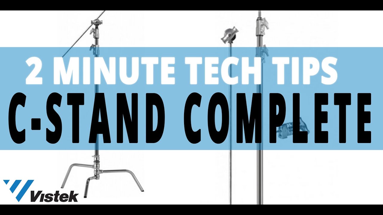 How to Easily Set-up a C-Stand 