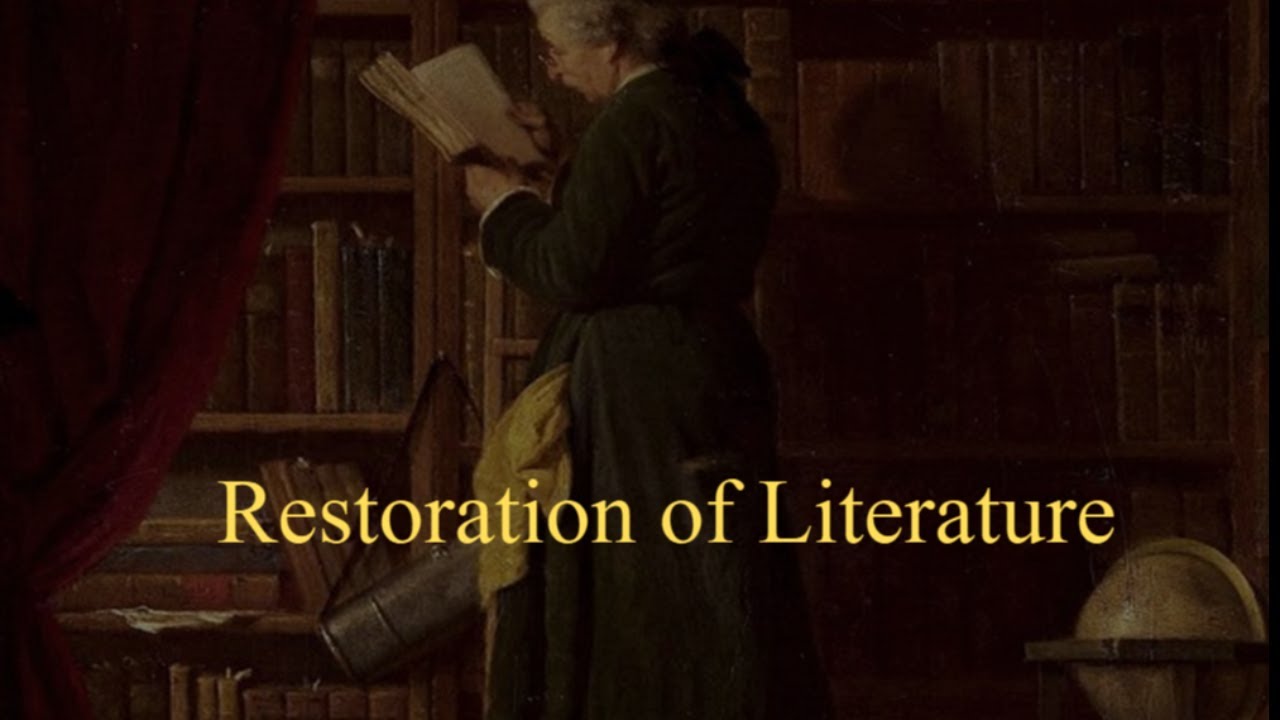 Lenten Restorations #2 - Literature