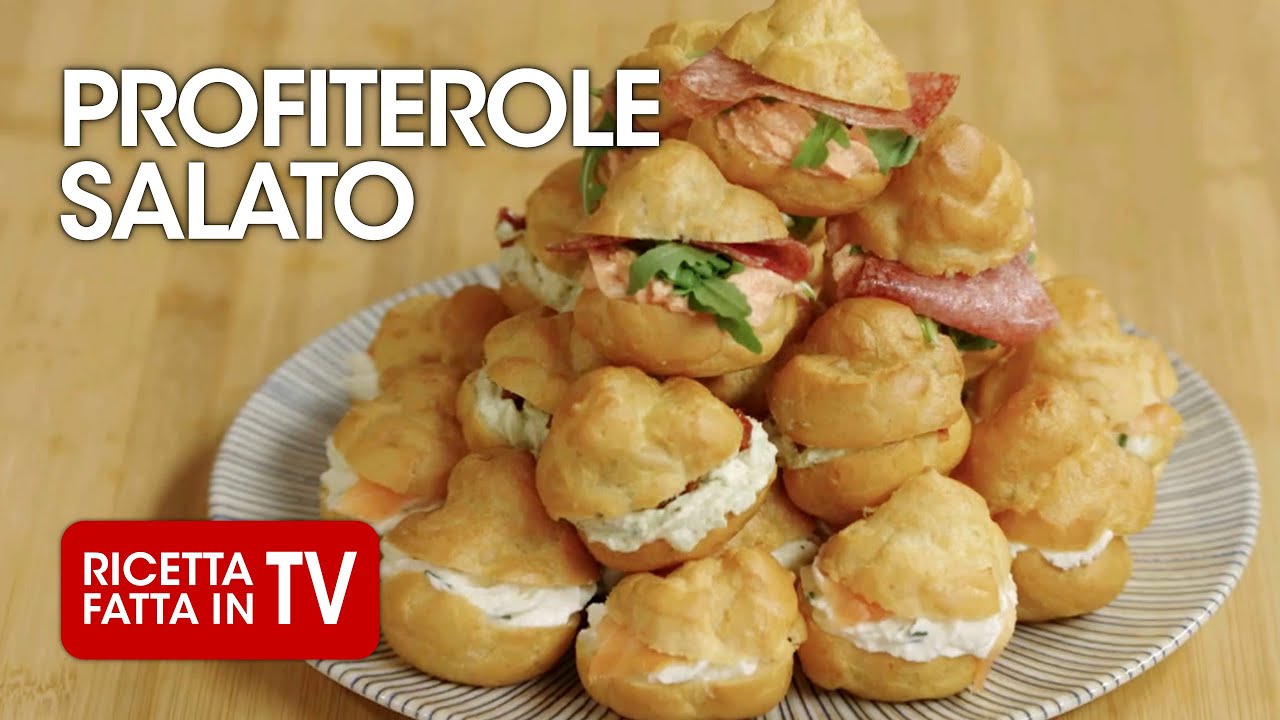 PROFITTEROLE SALATO di Benedetta Rossi - Ricetta TV Fatto in Casa per Voi