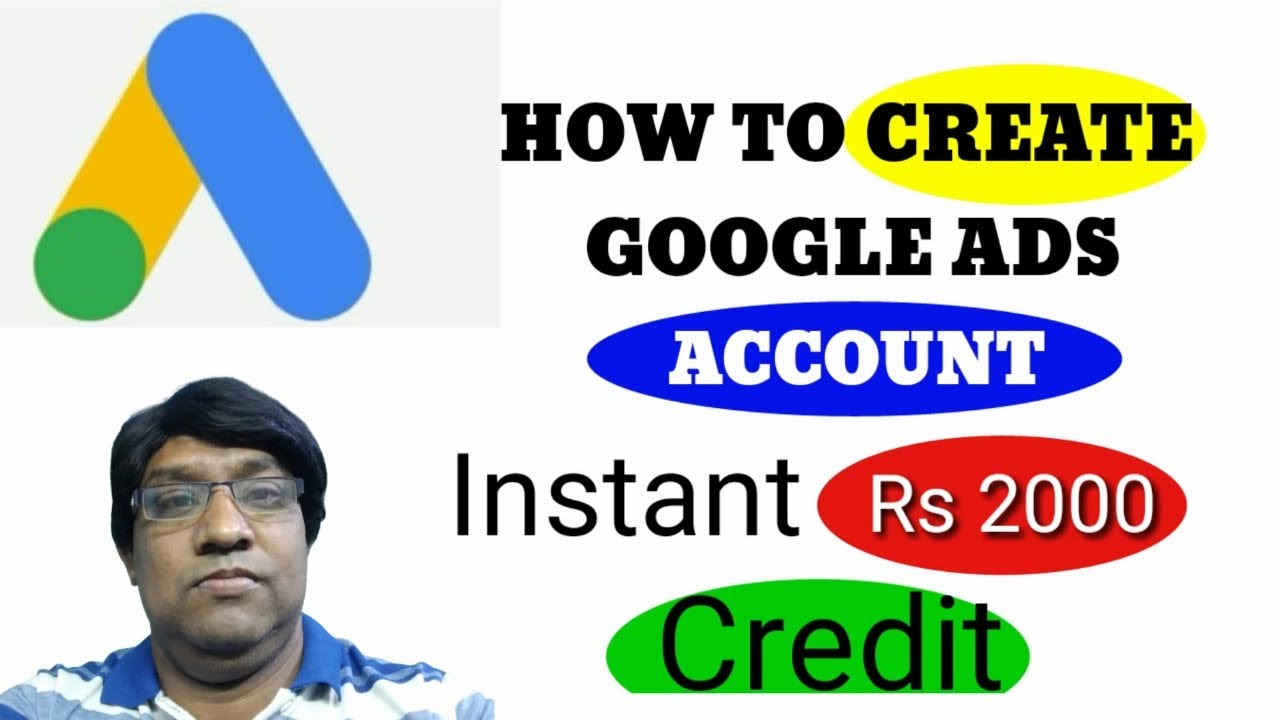how to create  new google ads account  | google ads 2000 credit instantly