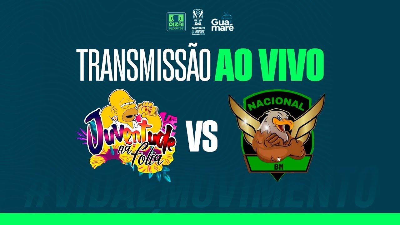 TV CÂMARA DE GUAMARÉ: JUVENTUDE NA FOLIA X NACIONAL
