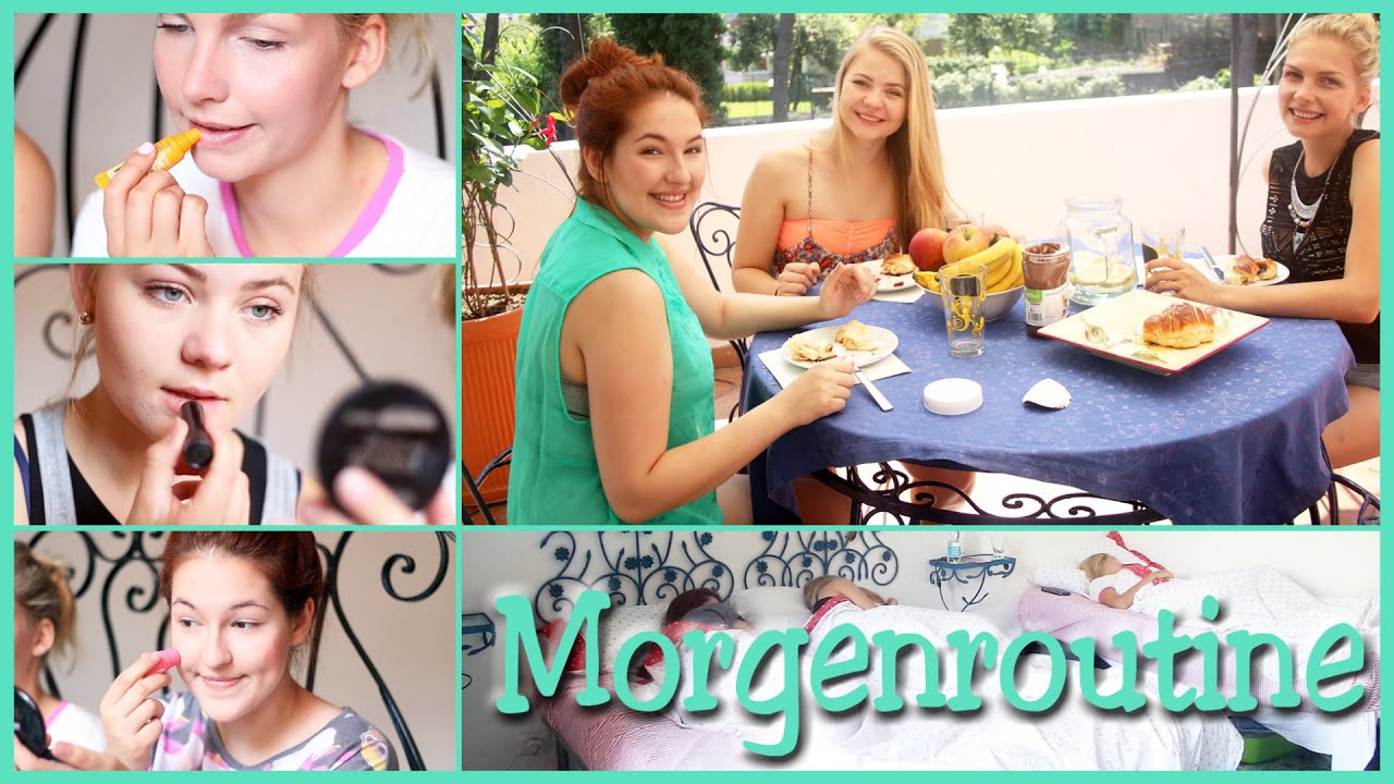 Morgenroutine im Sommer