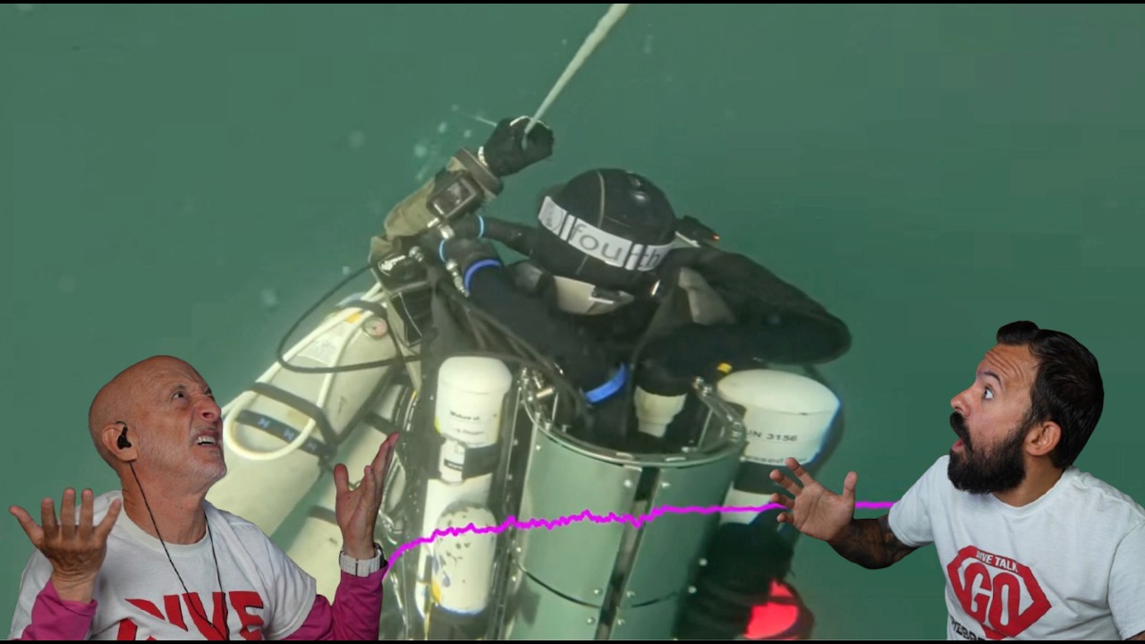 Divers React to another terrifying rebreather diving emergency