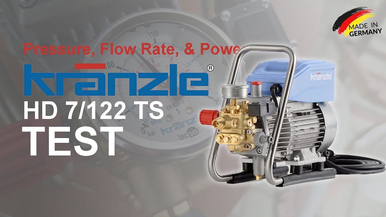 Kranzle HD 7/122 TS - Performance Test