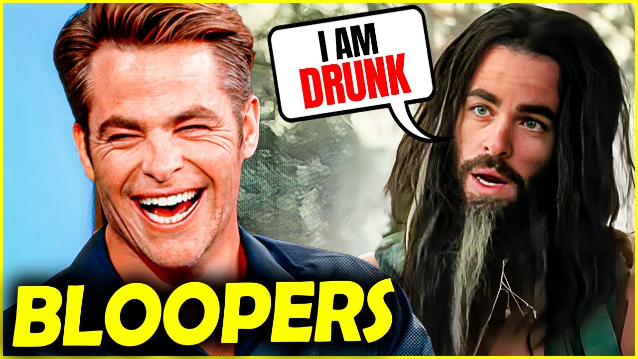 Chris Pine Most HILARIOUS Bloopers!