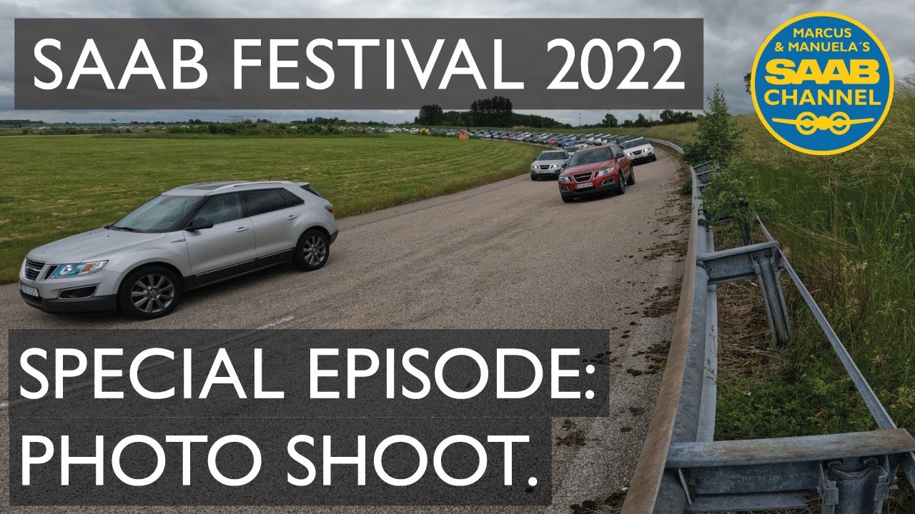 Zaar´s Saab 9-5 NG 9-4X Photoshoot/Meeting at the Saab test track. 3RD TIME 2022!