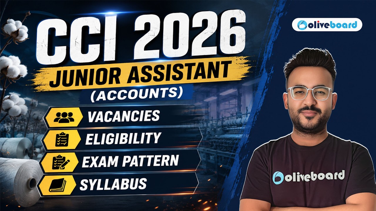 CCI 2026 Recruitment | Junior Assistant (Accounts) | Vacancies, Eligibility, Exam Pattern, Syllabus