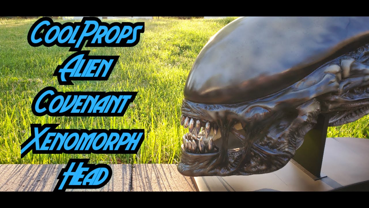 CoolProps Alien Covenant Xenomorph Alien Head Prop Replica