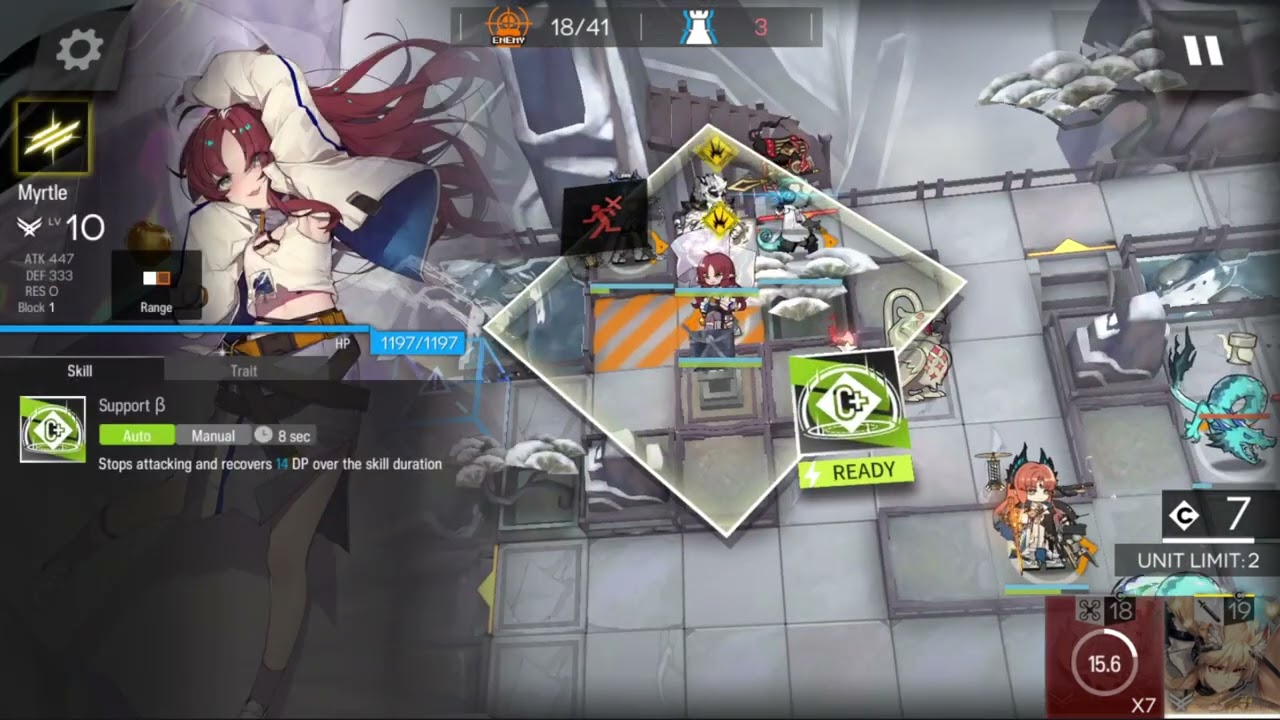 Arknights IW-EX-7 PSquad