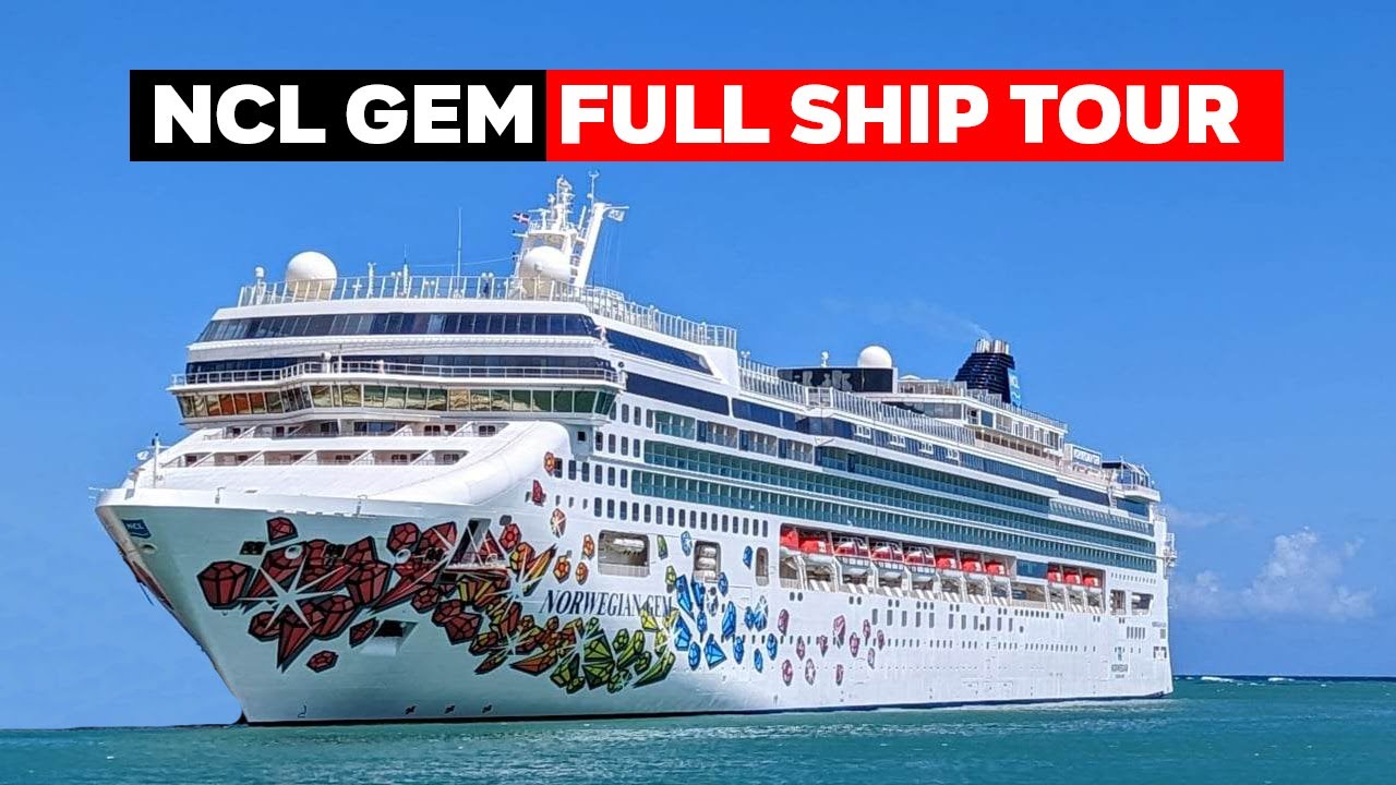 NCL Gem Full Ship Tour