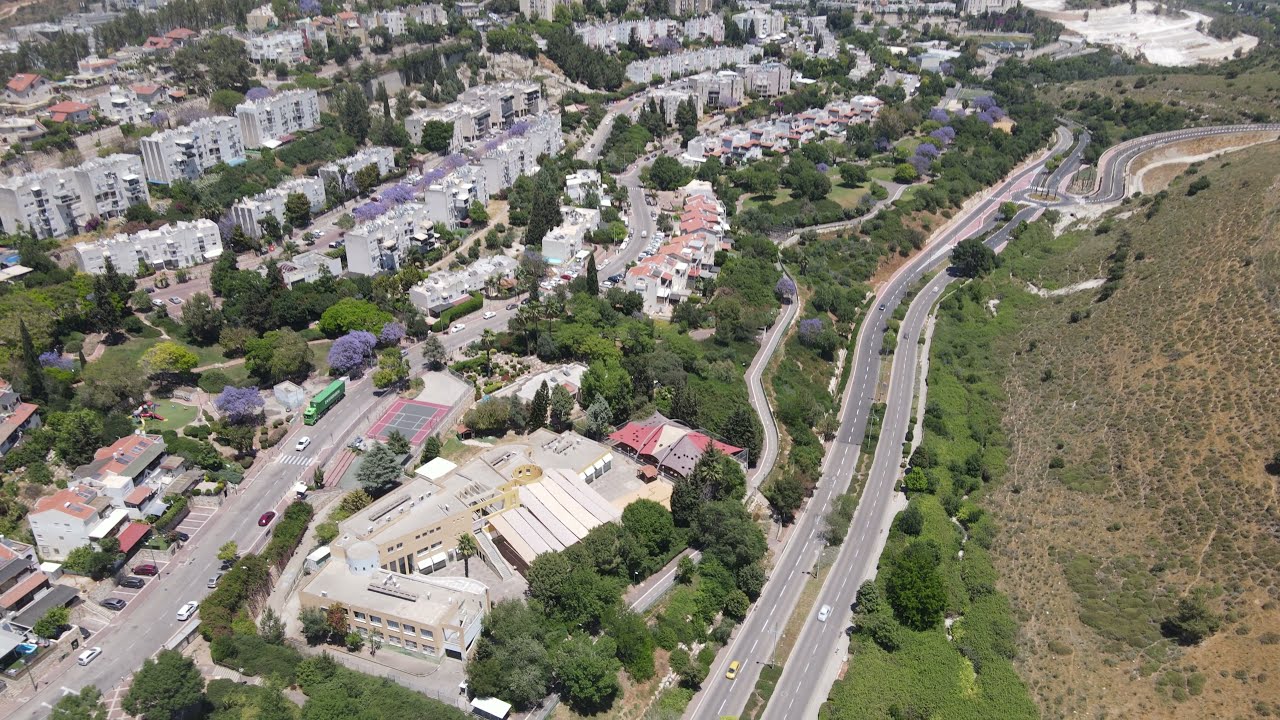 Yokneam Illit with DJI Mavic Air 2