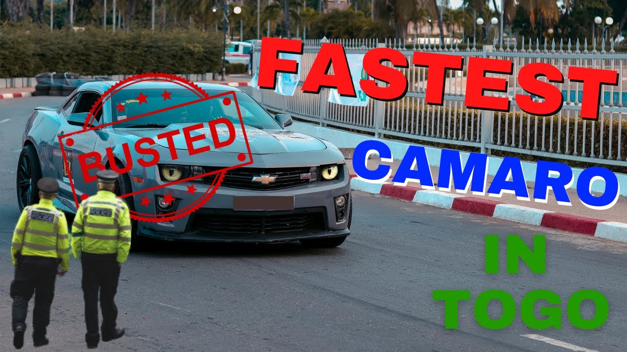 WE GOT BUSTED IN TOGO DRIVING THE FASTEST & INSANE CAMARO  || Grand Tour de Lome || VLOG 022
