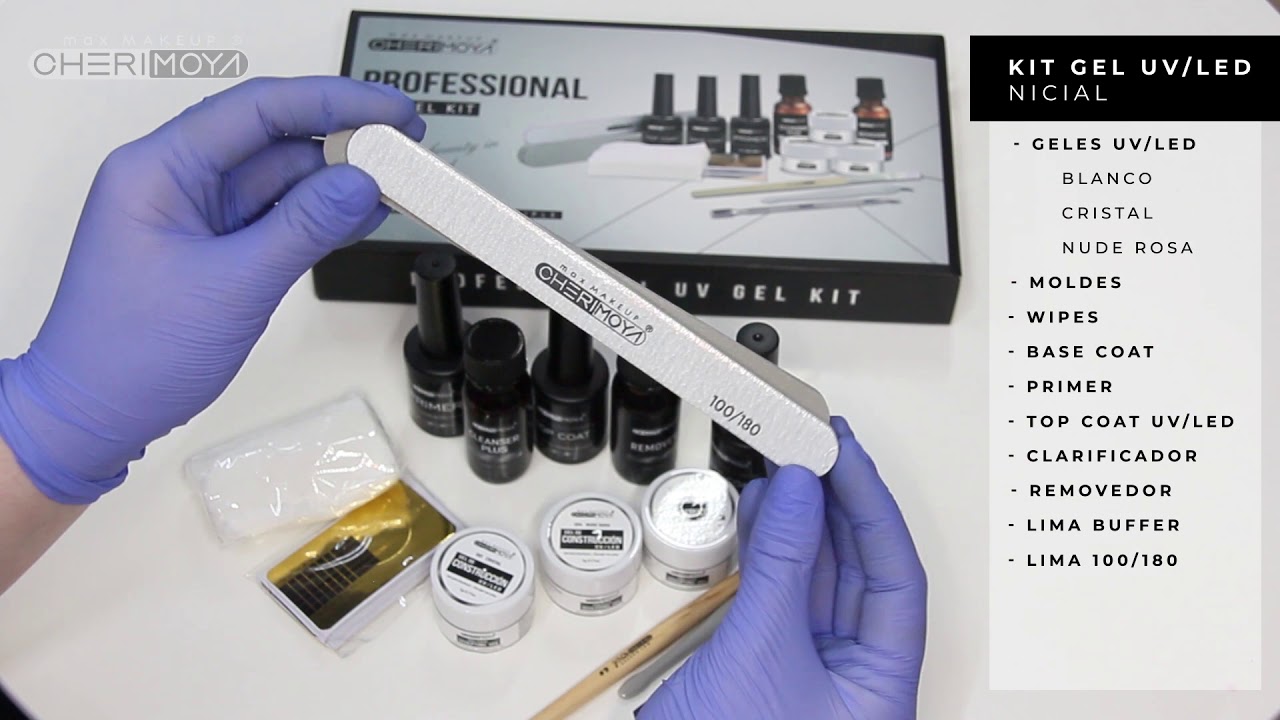 KIT DE UÑAS GEL CHERIMOYA