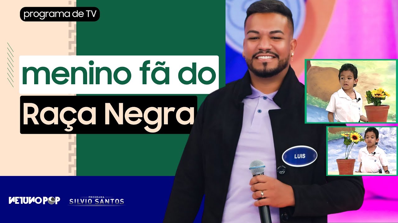 Menino fã do Raça Negra | Luis Sales volta ao Programa Silvio Santos e revela como está após 23 anos