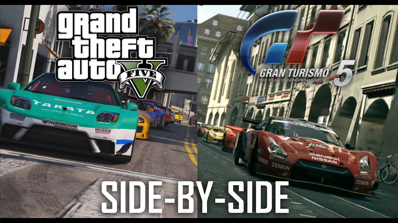 Gran Turismo Trailer Recreated in GTA V!