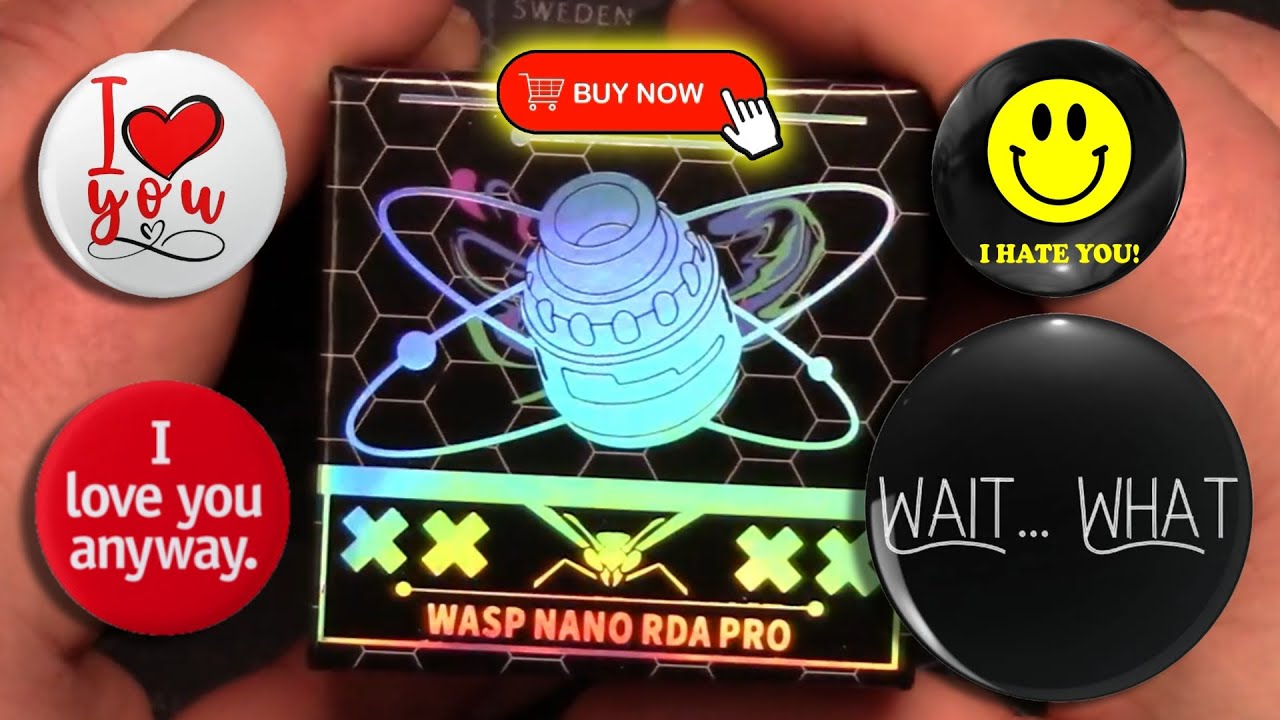 OUMIER Wasp Nano PRO RDA Unboxing Review